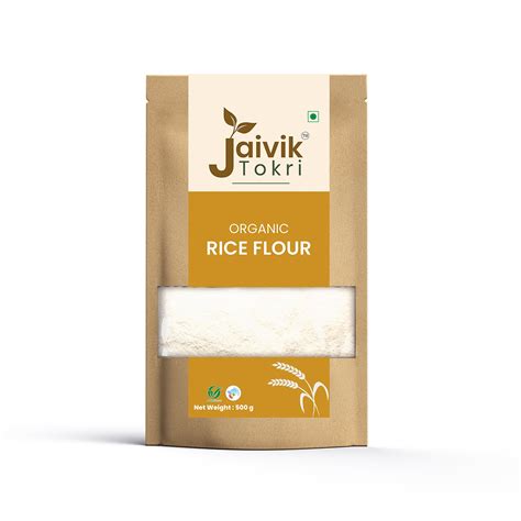 Jaivik Tokri Organic Rice Atta Flour