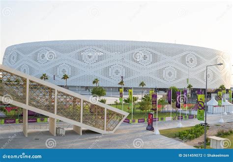 Al Thumama Stadium in Qatar Editorial Photography - Image of national, championship: 261459072