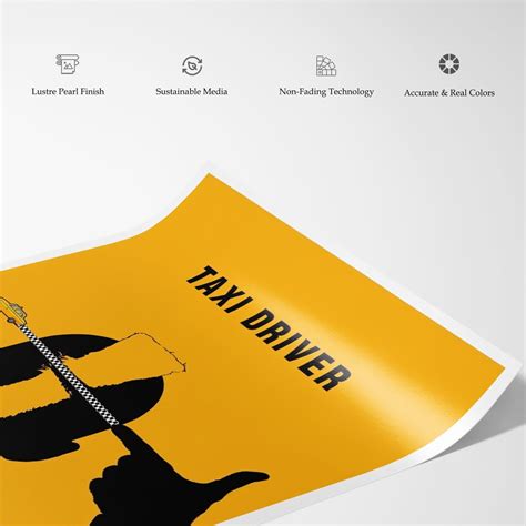 Taxi Driver (1976) Movie Poster: Buy Hollywood & Famous Movie Posters ...