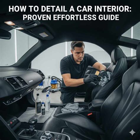 How Much To Detail A Car Seat