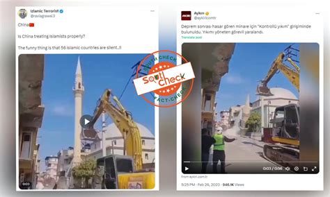 Fact Check: Does the viral video show mosque demolition in China?