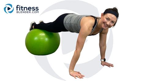 Exercise Ball Core Exercises 的图像结果