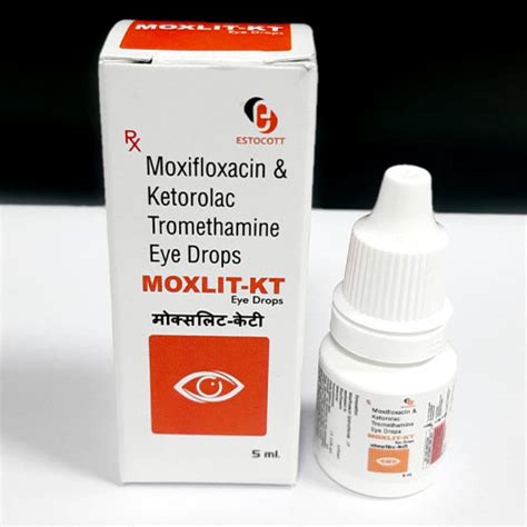 MOXLIT-KT Eye Drops Estocott Pharma Pvt. Ltd.