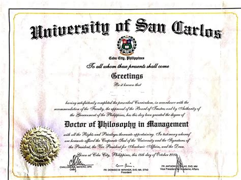 菲律宾国父大学中外合（国际硕士）作办学证书详解-在职研究生之家网