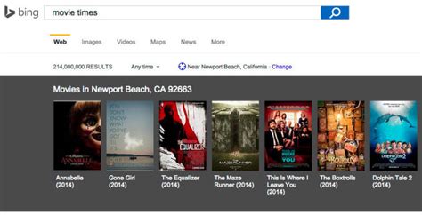 Bing Movies Search 的图像结果