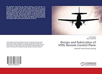 Design and Fabrication of VTOL Remote Control Plane : Hafiz Fahad Butt ...