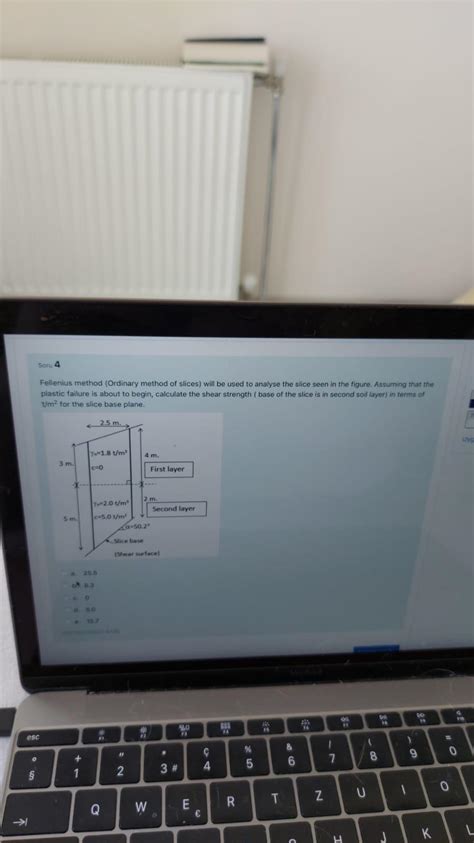Image result for Fellenius Method. Question