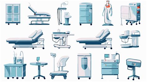 Professional Medical Equipment Instruction Manuals with Icons for ...