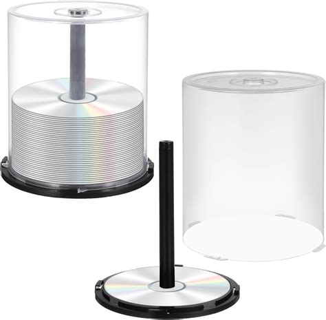 Amazon.com: DOITOOL Empty CD/DVD Cake Box Spindle, 2PCS Empty DVD ...