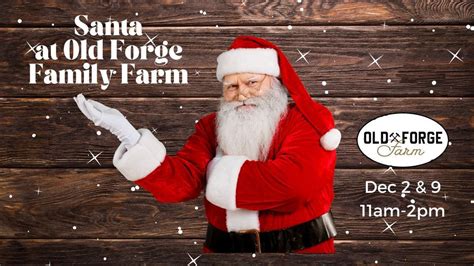 Santa at Old Forge Family Farm, Old Forge Family Farm, Windsor, 2 ...