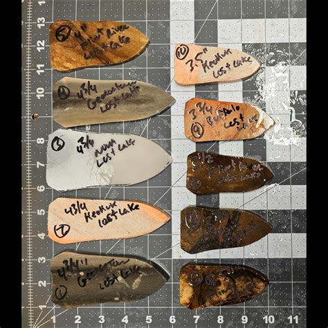 Page 1 Lost Lake Preforms,Flintknapping Slabs. – Flintknapping traditions