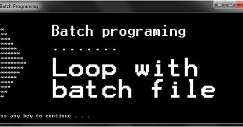 Image result for Loop Every Second Batch File