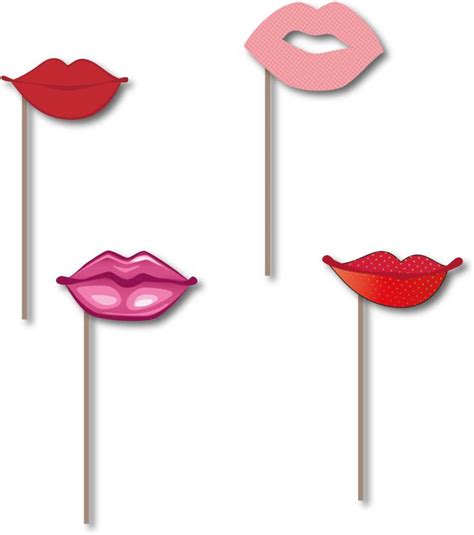 TBT Lips Party Prop Photo Booth Board Price in India - Buy TBT Lips ...