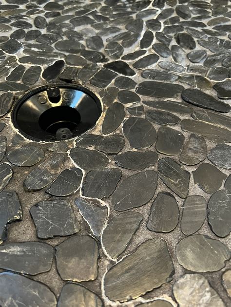 River Rock Tile Bathroom Floor 280+ River Rock Bathroom Stock Photos,