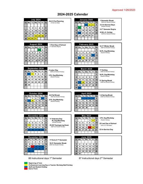 Bryan County Schools Calendar 2025-2026 | Academic Calendar