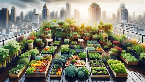 Rooftop Garden Vegetables:10 Easy Gardening Tricks - Urban Gardening Ideas