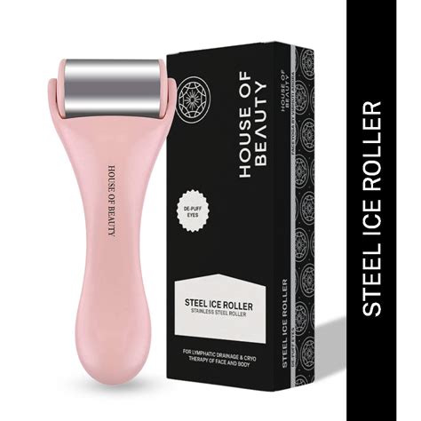 Steel Ice Roller (De-Puff eyes) for Acne, Pimples, Open Pores – House ...