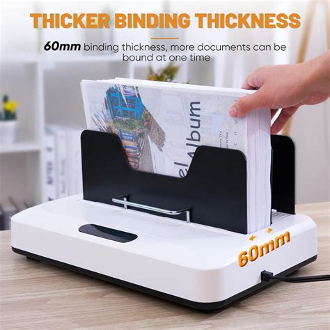 Epoium Thermal Binding Machine, No Preheat Time Heat India | Ubuy
