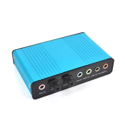 USB External Sound Card 5.1 Surround Sound Optical Audio Sound Card, B ...