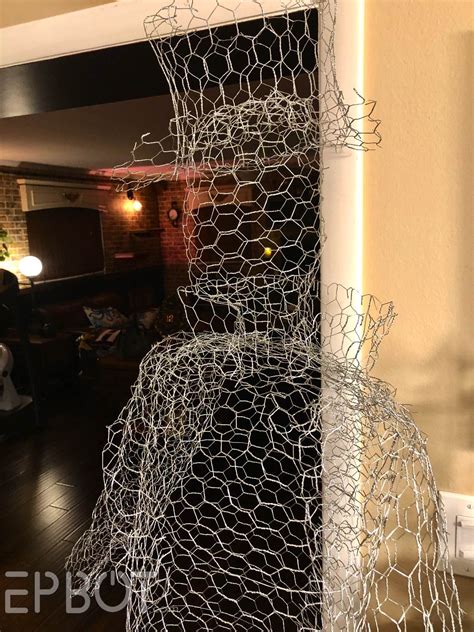 EPBOT: We Made Chicken Wire Ghosts!