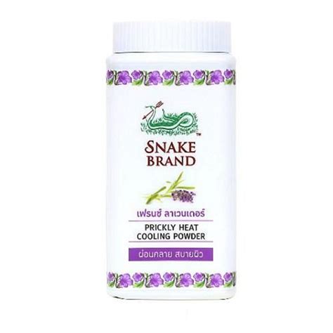 Snake Brand Prickly Heat Cooling Powder CLASSIC: The Original Cooling ...