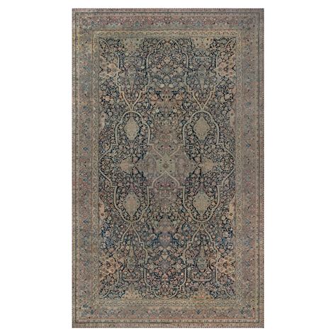 Antique Persian Kirman Handwoven Wool Carpet For Sale at 1stDibs