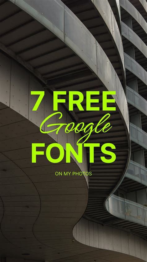 Google Fonts Download Options