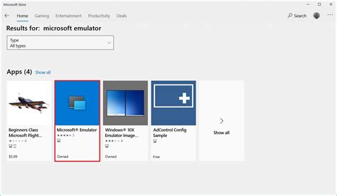Windows Emulator for Windows 10 的图像结果