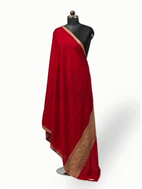 PASHMINA SANGEEN BORDER NEDDLE EMROIDERY – Hamdan a caravan