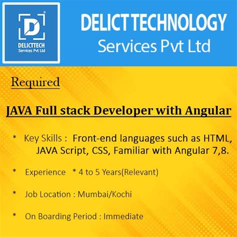 Image result for Java Angular Full-Stack Developer