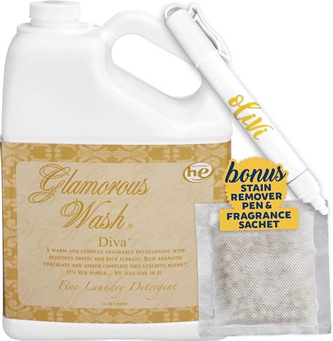 Tyler Glamorous Wash Diva Laundry Detergent, Fresh Scent, 1 Gallon, 128 ...