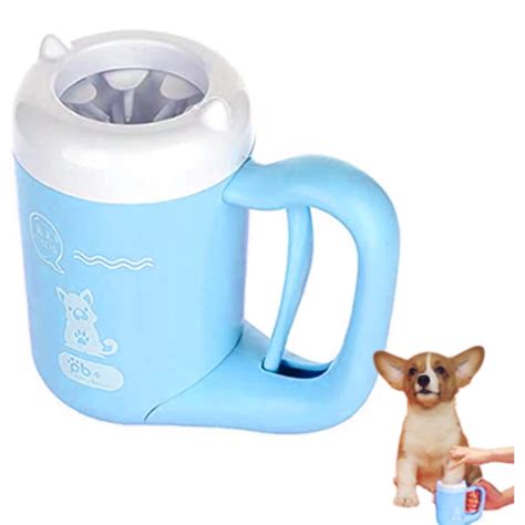 Buy Meet-GT Pet Foot Cleaning Cup ABS Plastic Soft Silicone Brush Make ...