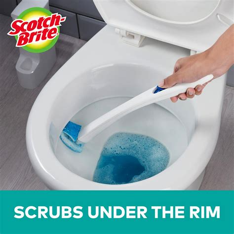 Buy Scotch-Brite Toilet Scrubber Starter Kit, Disposable Built-in ...