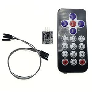 Hands-on STEM Labs® IR Wireless Remote-Control Sensor Module : Amazon ...