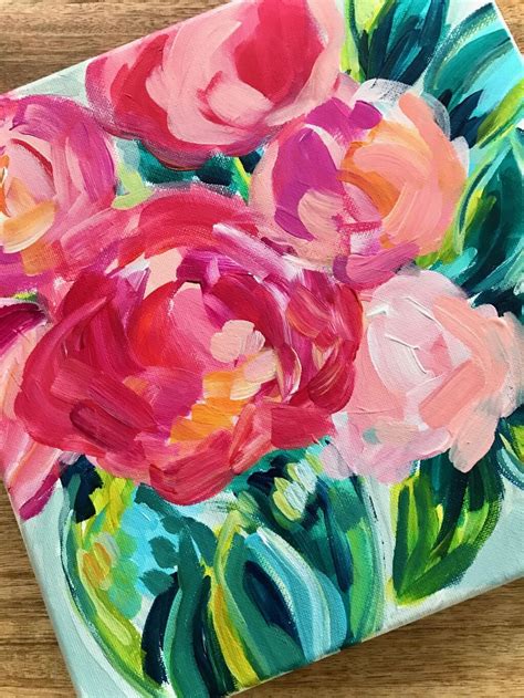 Image result for Acrylic Flower Painting Tutorial
