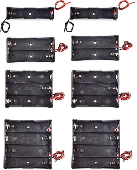 Amazon.com: 3S 18650 Battery Holder Case Box for 3X 18650 12V Li-Ion with 6" Wire Leads by ...