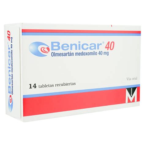 Benicar 40Mg Tabletas - FarmaciaRD