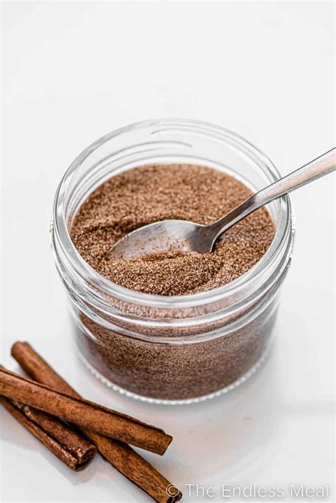 Cinnamon Sugar (the best ratio) - The Endless Meal®