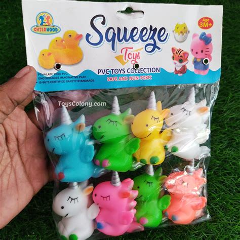 Squeeze Toys - Unicorn (Pack of 8) – Toys Colony