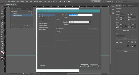 ID InDesign Page Setting 的图像结果