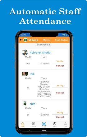 MidApp:Attendance,e-token and digital id