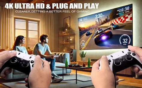Buy TMG Wireless Retro Game Console, Plug and Play Video Game Console ...