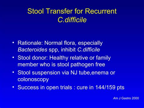 Clostridium difficile: C. diff is more difficult than ever - presentation by J. Thomas Lamont, M ...