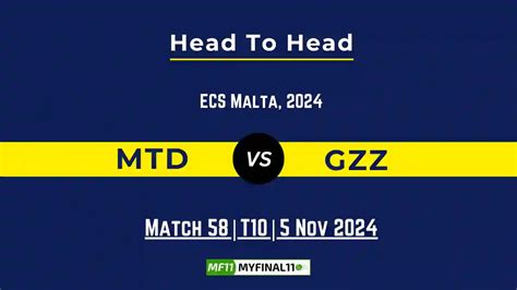 MTD vs GZZ Player Battle, Head to Head Team Stats, Team Record - ECS ...
