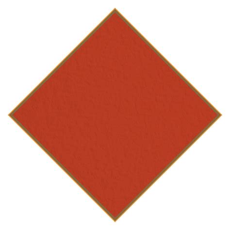 Brown rhombus png sticker geometric shape transparent background ...