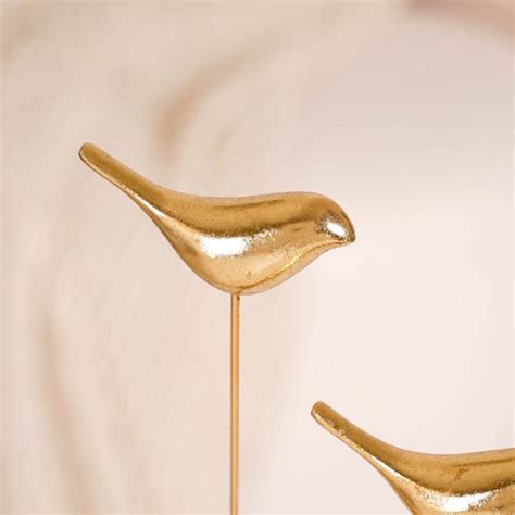 Gold Birds Decor Accent Showpiece Online - Premium Decor Object | Nestasia