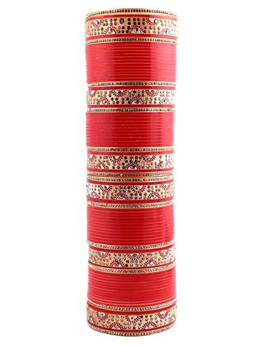 Lucky Jewellery Bridal Dulhan Punjabi Chuda Stone Fashion Chura for ...