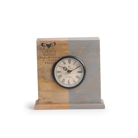 Vintage Wood Table Clock online - wall clocks online india - Fabuliv