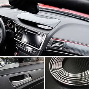 PRIKNIK Car Bike Interior Decoration Beeding Styling Strip Flexible ...