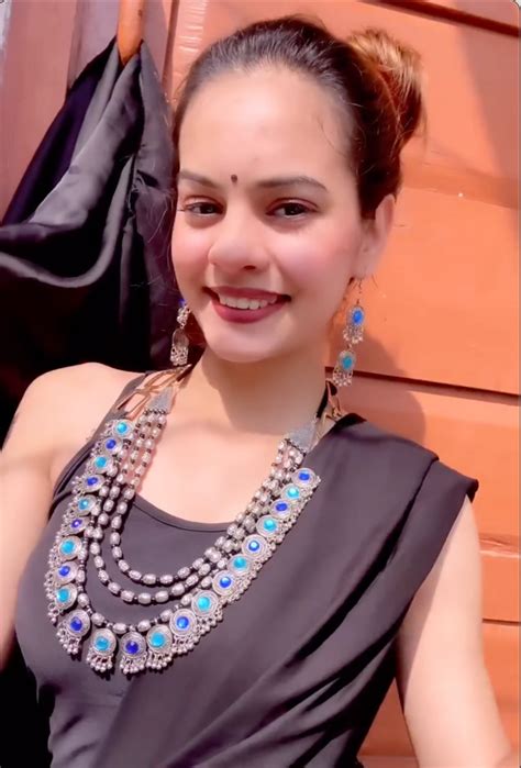 3 Layer Blue Stones Oxidised Silver Necklace Set with Thread Closure ...